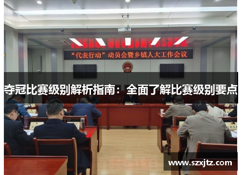 夺冠比赛级别解析指南：全面了解比赛级别要点